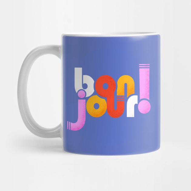 Bonjour! french typography by showmemars